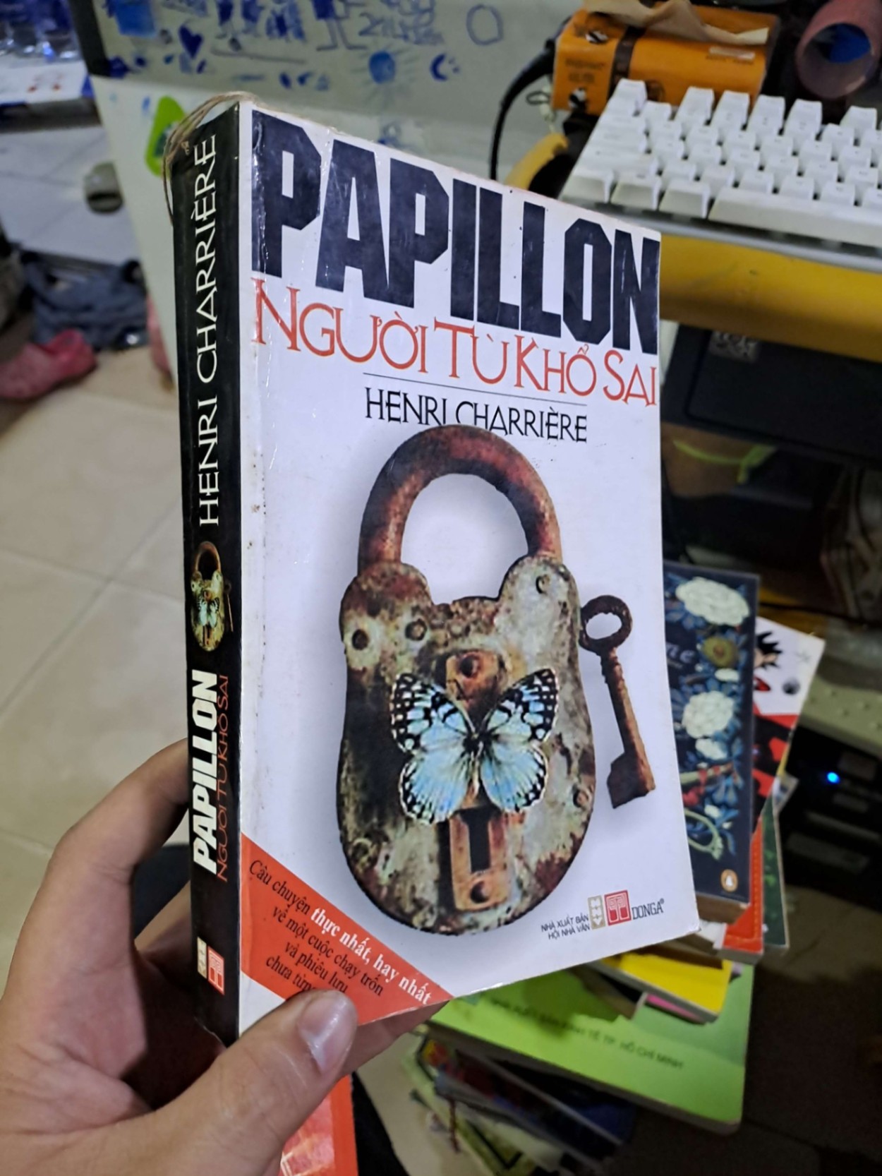 Papillon Người tù khổ sai Henri Charriere mới 80% ố 2006 Văn học nước ngoài HCM1809