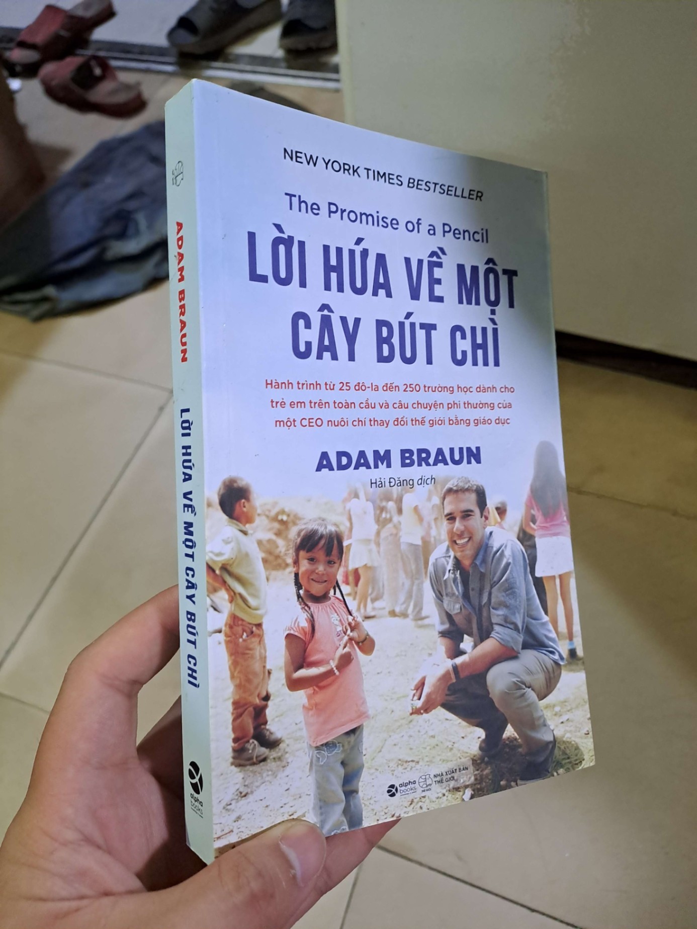 Lời hứa về một cây bút chì Adam Braun mới 90% 2022 VĂN HỌC HCM2908 (NSX)