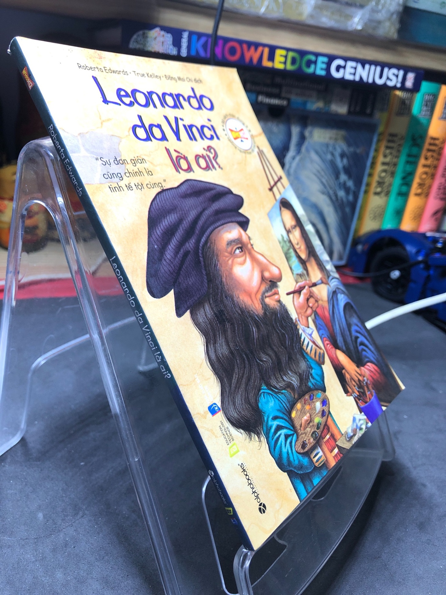 Leonardo da Vinci là ai? 2018 mới 80% bẩn bìa nhẹ Roberta Edwards HPB2206 SÁCH LỊCH SỬ - CHÍNH TRỊ - TRIẾT HỌC (NSX)