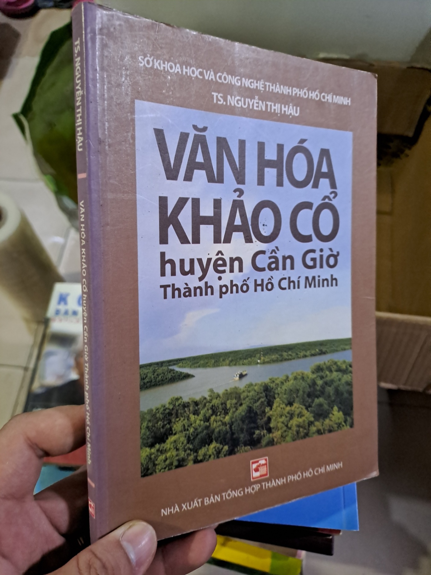 Văn hóa khảo cổ huyện cần giờ thành phố hồ chí minh mới 80% ố bạc màu 2012 Nguyễn Thị Hậu HCM0308 LỊCH SỬ - CHÍNH TRỊ - TRIẾT HỌC