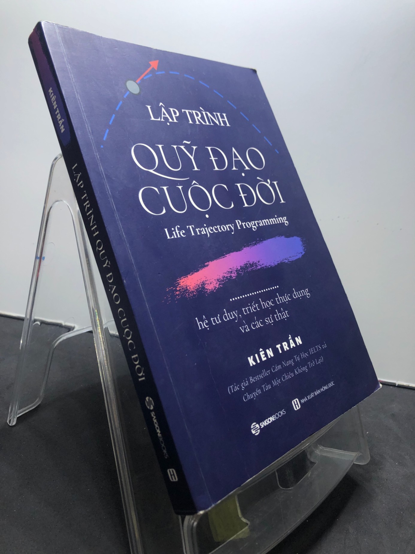 Lập trình quỹ đạo cuộc đời 2019 mới 85% bẩn nhẹ bụng sách note viết xanh trang đầu Kiên Trần HPB1507 KỸ NĂNG (NSX)