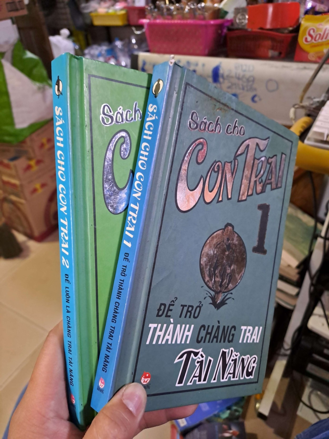 Sách cho con trai để trở thành chàng trai tài năng (2 tập) KỸ NĂNG HCM1008