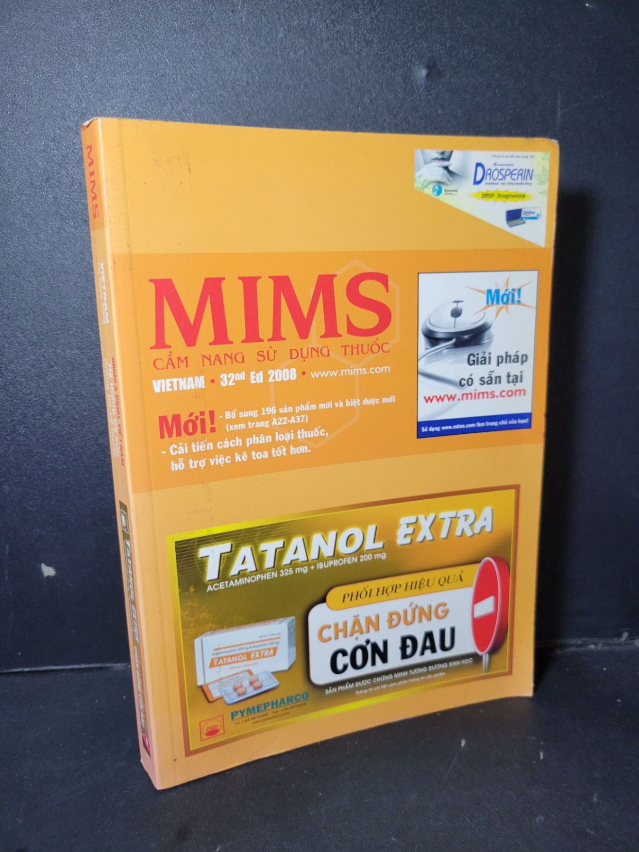 Mims & Vidal Việt Nam Hệ thống tra cứu thông tin về thuốc mới 80% ố bẩn nhẹ 2008 HCM1001 GIÁO TRÌNH, CHUYÊN MÔN