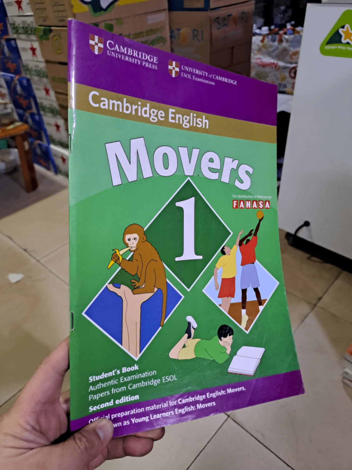 Mover 1 Cambridge English mới 90% chưa viết HCM0808 HỌC NGOẠI NGỮ