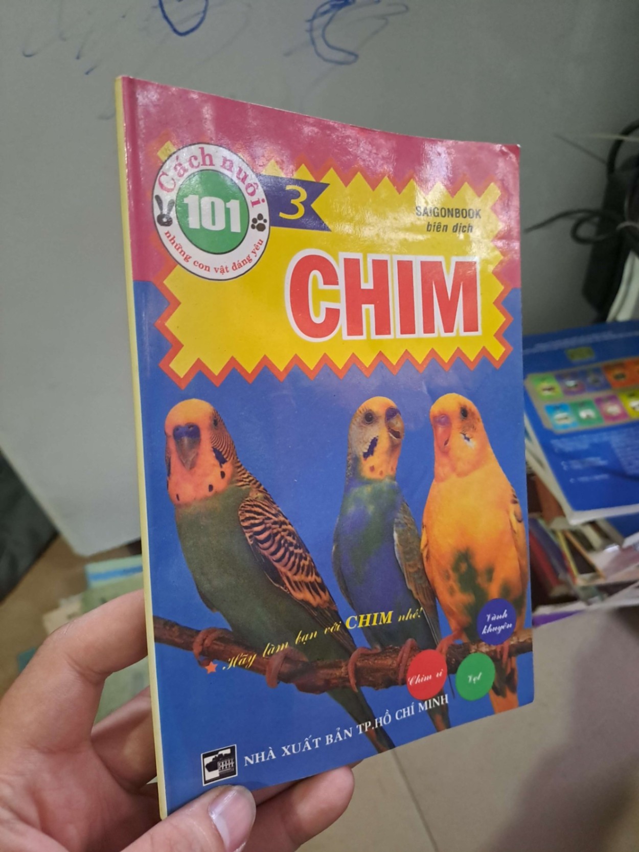 101 cách nuôi những con vật đáng yêu - chim KỸ NĂNG HCM0910 (NSX)