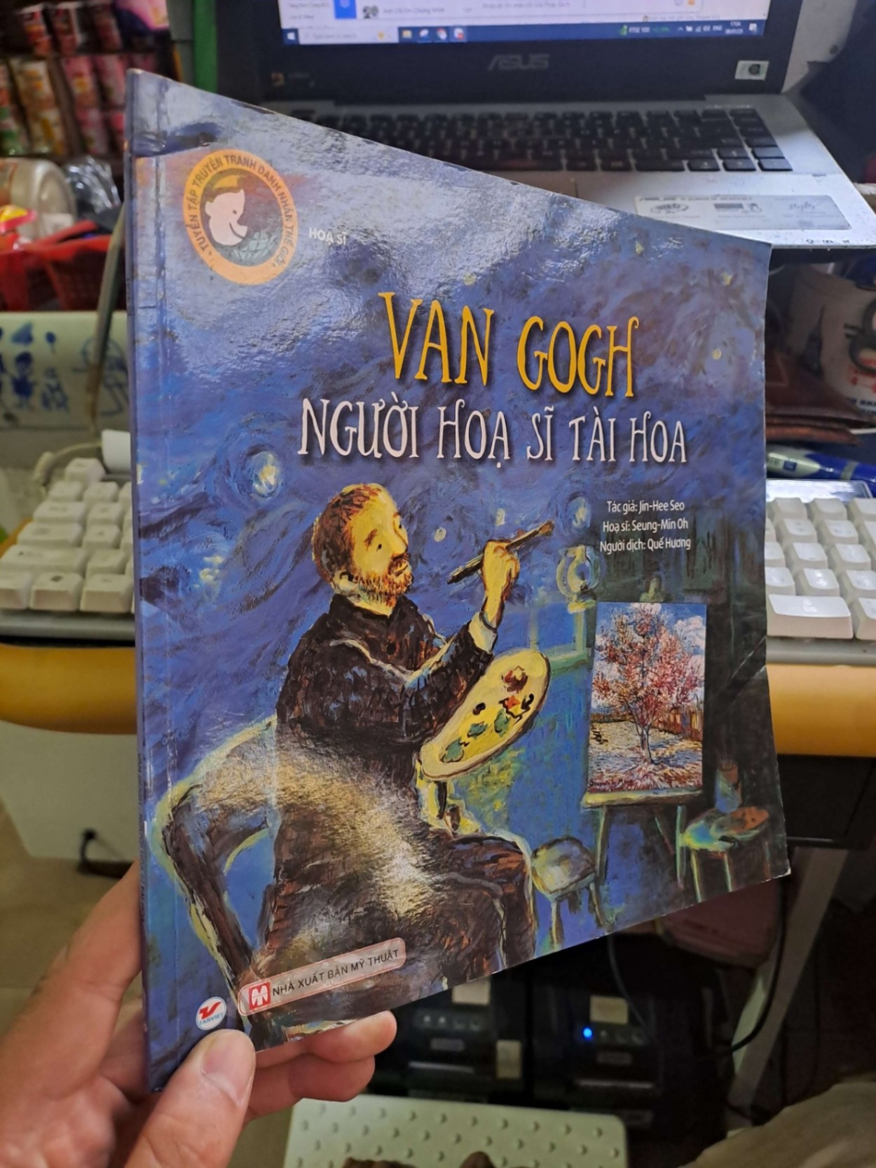 Van Gogh người họa sĩ tài hoa mới 90% sách màu HCM0109 KHOA HỌC ĐỜI SỐNG (NSX)