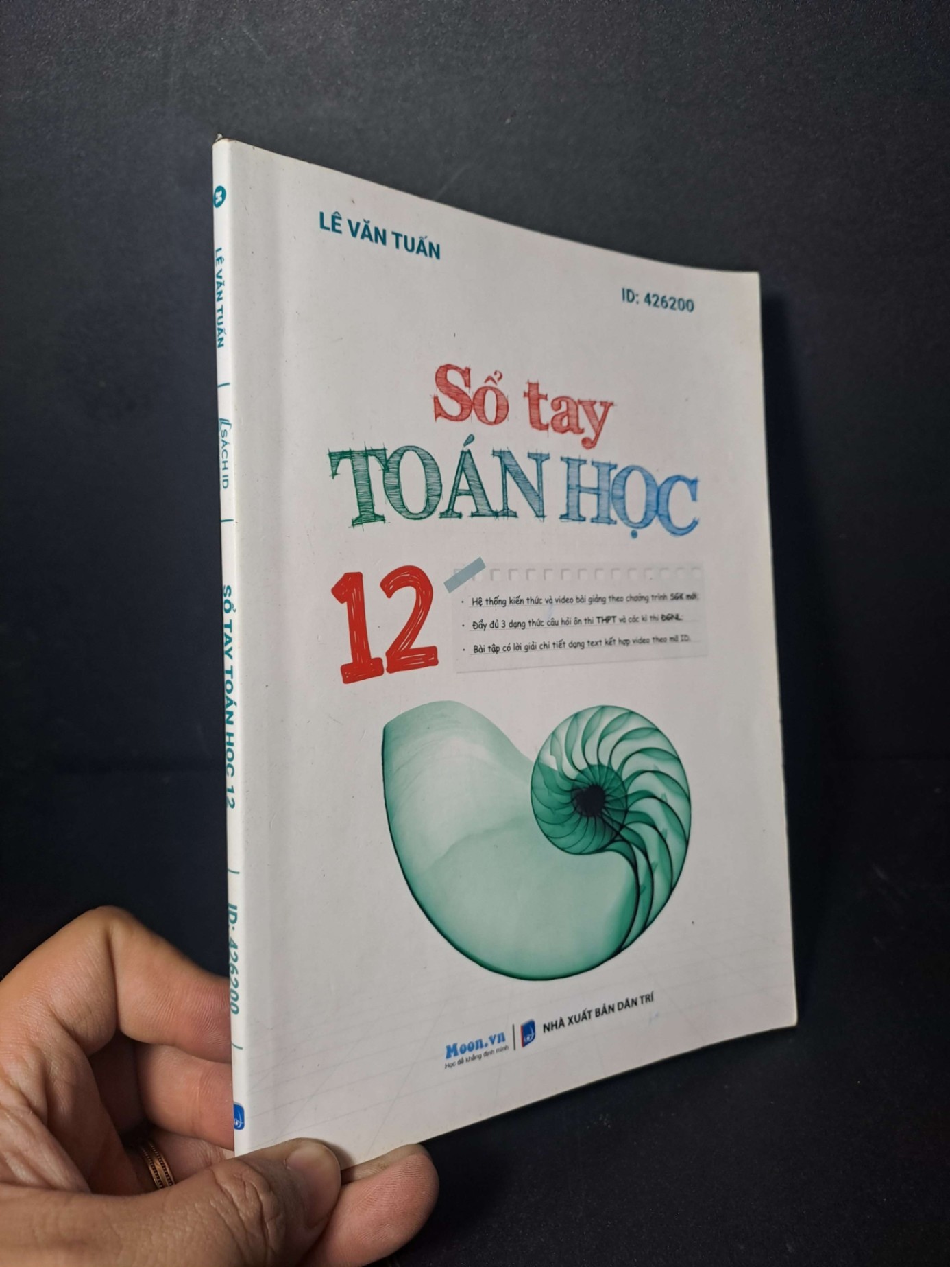 Sổ tay Toán học 12 - Lê Văn Tuấn - 2024 mới 90% - GIÁO KHOA - HCM0111