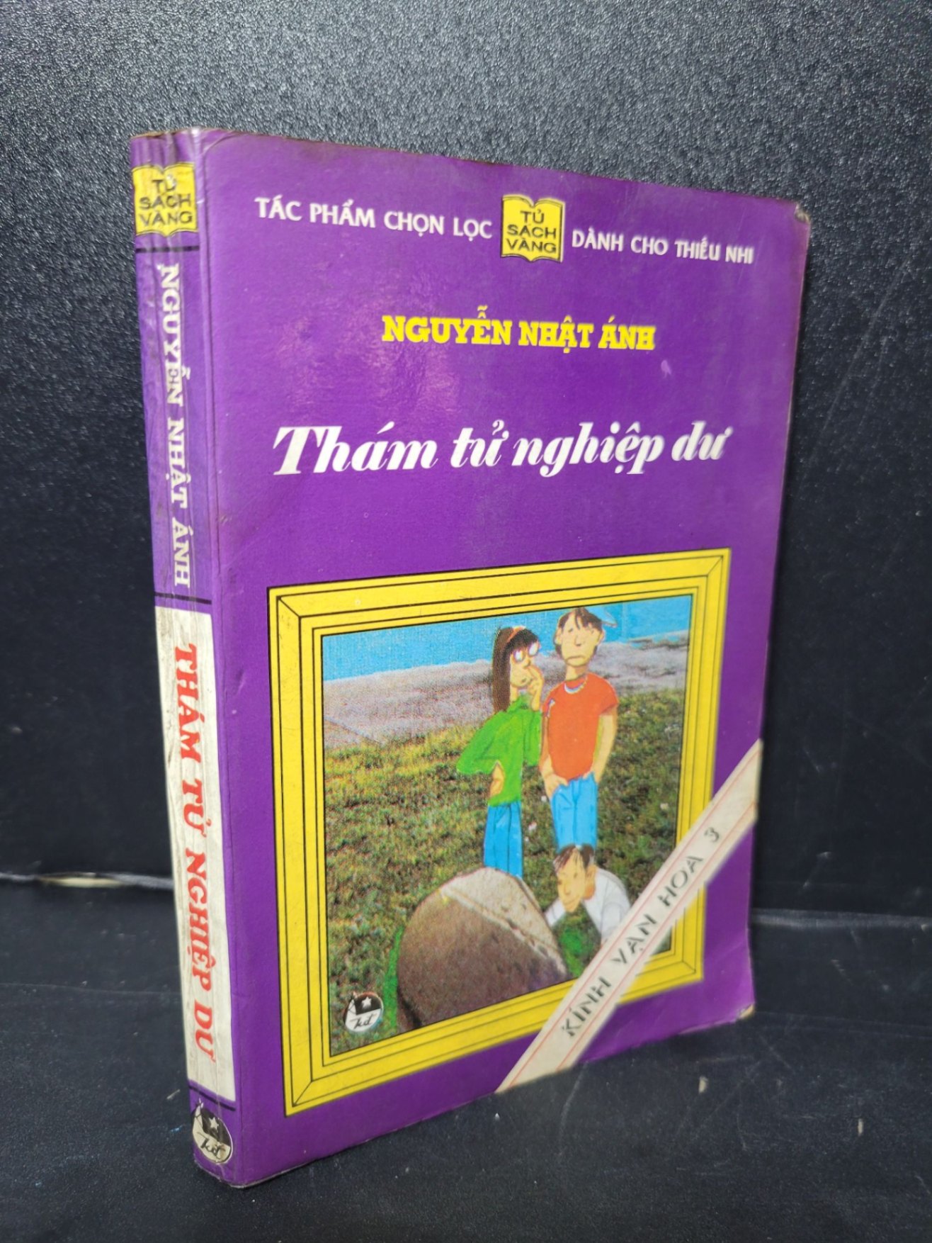 Thám tử nghiệp dư mới 80% bẩn bìa, ố vàng, có vệt nước 1995 Nguyễn Nhật Ánh HCM2205 VĂN HỌC (NSX)