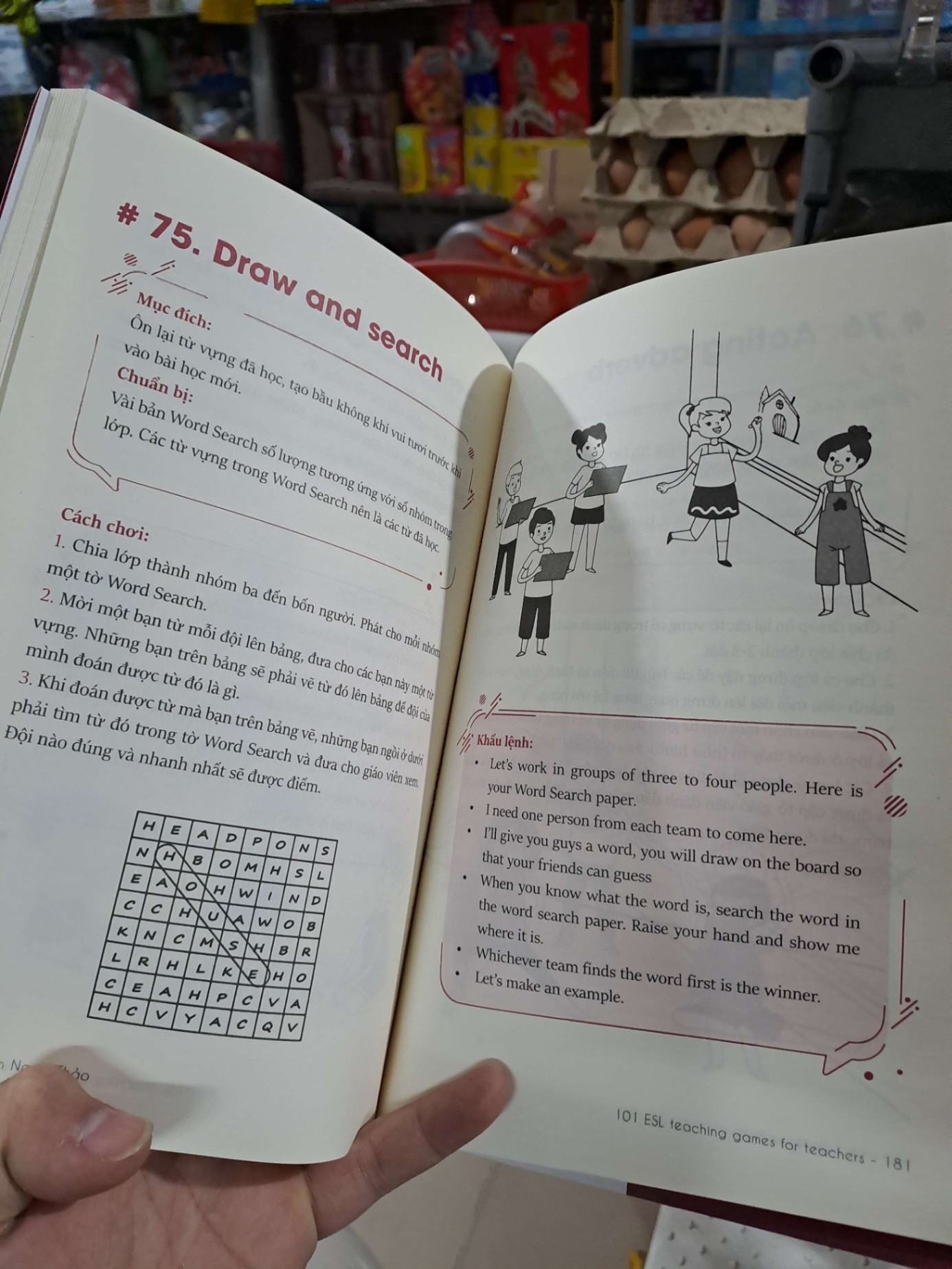 101 Trò Chơi Dạy Tiếng Anh Cho Mọi Trình Độ - Lê Trần Ngọc Thảo - 2025 mới 90% - HỌC NGOẠI NGỮ - HCM3012 (NSX)