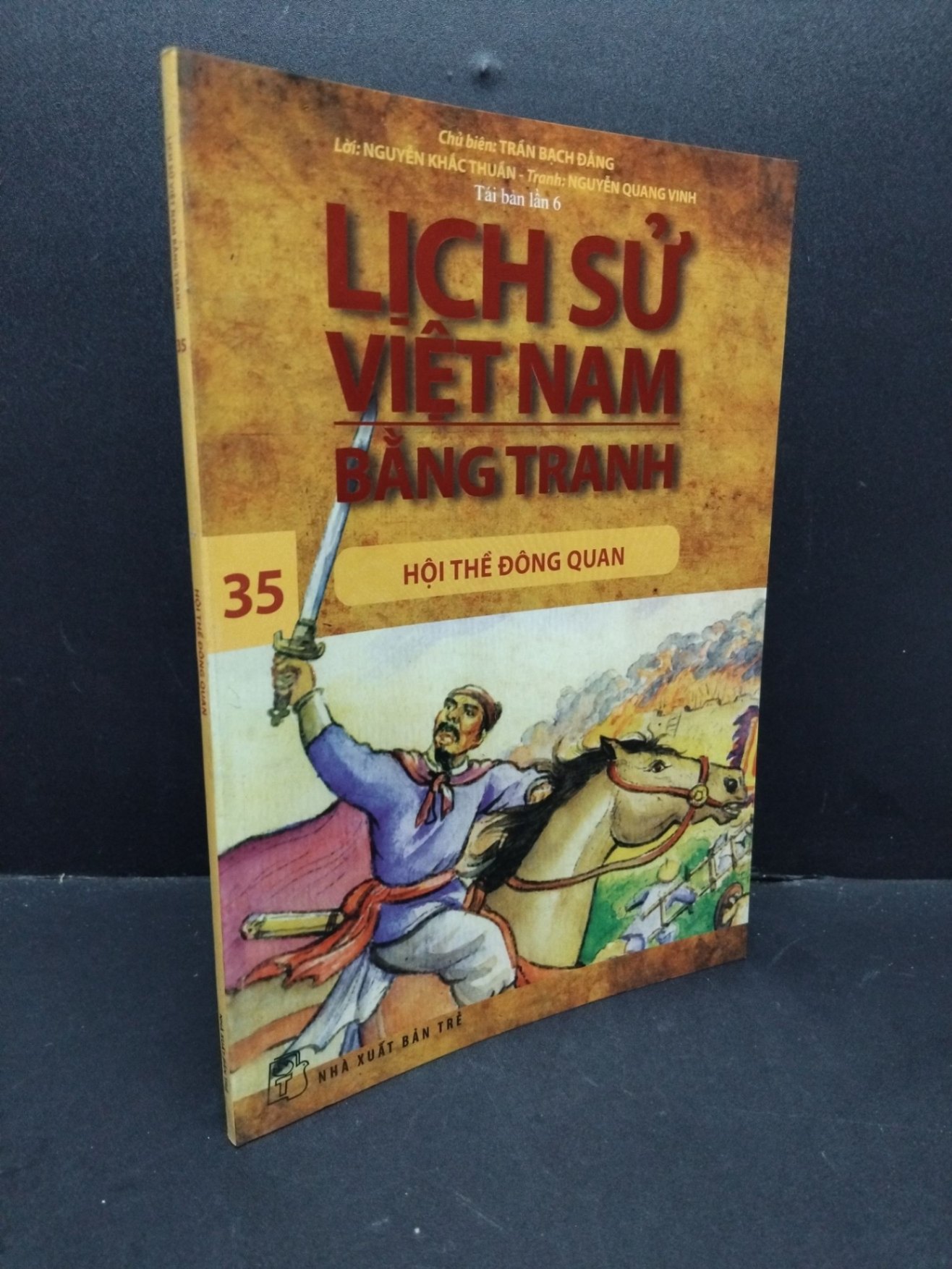 Lịch sử Việt Nam bằng tranh tập 35 mới 90% ố bẩn nhẹ 2017 HCM1410 Trần Bạch Đằng LỊCH SỬ - CHÍNH TRỊ - TRIẾT HỌC