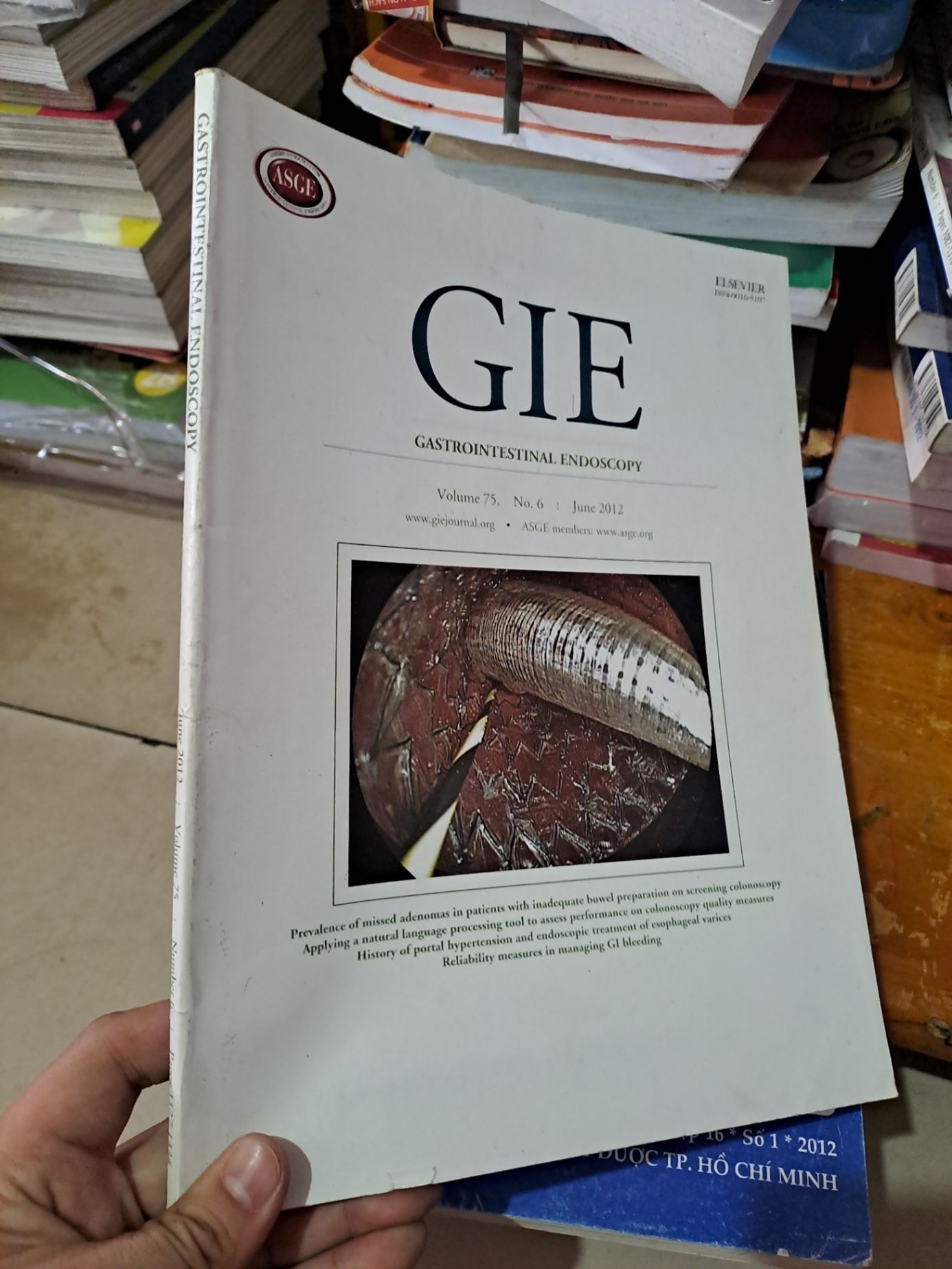 GIE Gastrointestinal Endoscopy volume 75 no 6 6/2012 HCM0808 TẠP CHÍ, THIẾT KẾ, THỜI TRANG