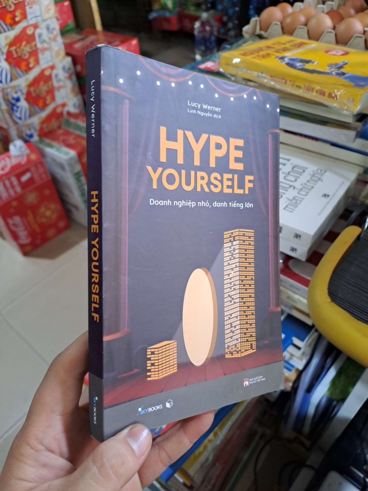 Hype Yourself - Doanh Nghiệp Nhỏ, Danh Tiếng Lớn - Lucy Werner - 2022 mới 90% - KINH TẾ - TÀI CHÍNH - CHỨNG KHOÁN - HMT3012 (NSX)
