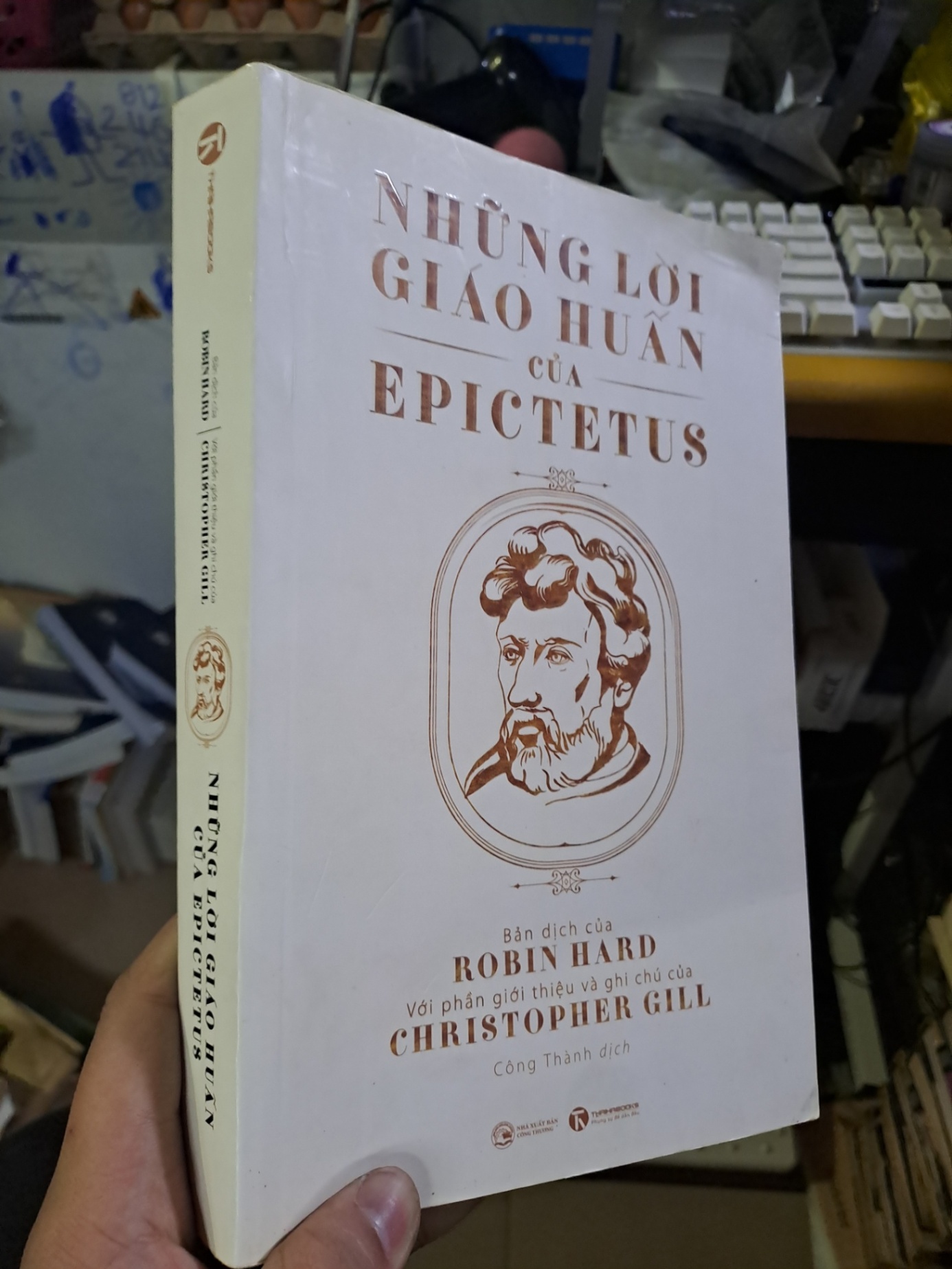 Những lời giáo huấn của epictetus mới 90% bẩn 2022 LỊCH SỬ - CHÍNH TRỊ - TRIẾT HỌC HCM1709