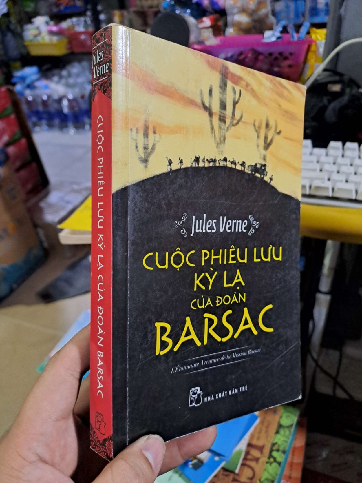 Cuộc phiêu lưu kỳ lạ của đoàn Barsac - Jules Verne - 2014 mới 80% ố - VĂN HỌC - HCM0111 (NSX)