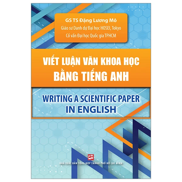 Viết luận văn khoa học bằng Tiếng Anh - GS. TS Đặng Lương Mô - 2023
