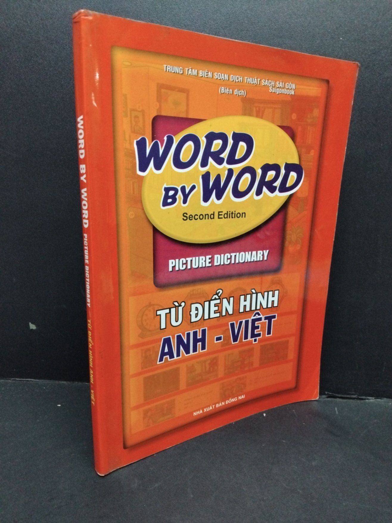 Từ điển hình anh việt mới 80% bẩn bìa, ố nhẹ 2009 HCM2410 Saigonbook HỌC NGOẠI NGỮ