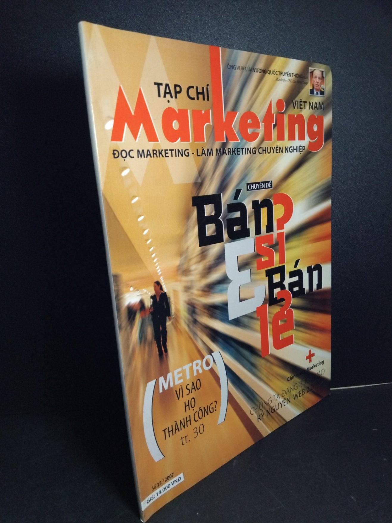 Bán sỉ và bán lẻ mới 80% ố nhẹ HCM1001 Tạp chí marketing TẠP CHÍ, THIẾT KẾ, THỜI TRANG