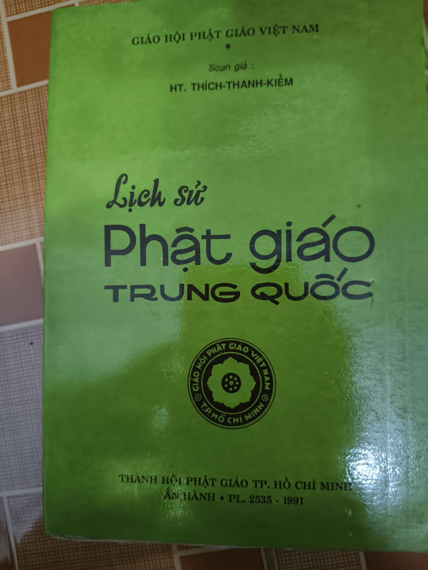 Lịch sử phật giáo Trung Quốc - 1991 - 308 trang - LỊCH SỬ - CHÍNH TRỊ - TRIẾT HỌC - ANTQ2911-54