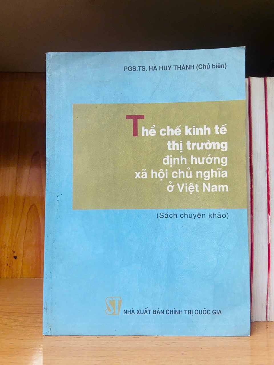 Thể chế kinh tế thị trường định hướng XHCN ở Việt Nam GIÁO TRÌNH, CHUYÊN MÔN VAVO1301