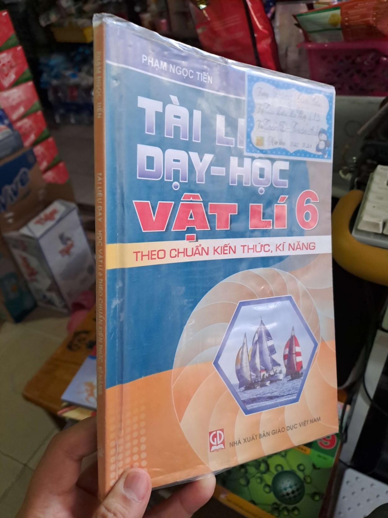 Tài liệu dạy học Vật Lý 6 theo chuẩn kiến thức kỹ năng - Phạm Ngọc Tiến - 2020 mới 90% - GIÁO KHOA - HCM0111