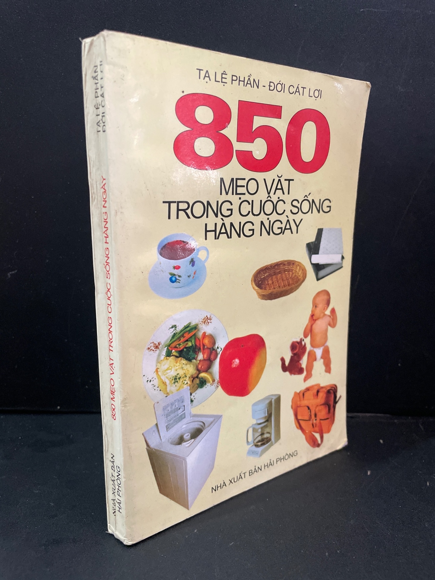 850 mẹo vặt trong cuộc sống hàng ngày mới 80% bẩn bìa, ố nhẹ 2002 Tạ Lệ Phần - Đời Cát Lợi HCM3004 KỸ NĂNG (NSX)
