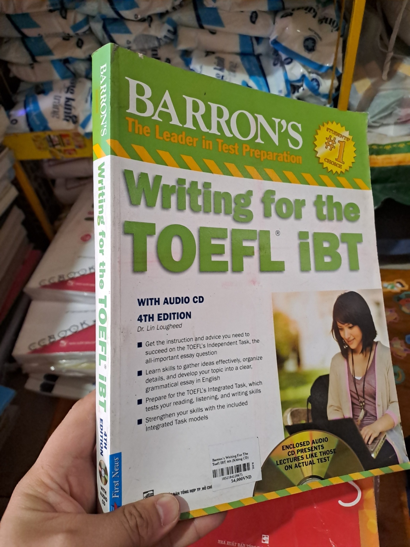 Writing for the Toefl IBT mới 90% 2012 không CD HCM0808 HỌC NGOẠI NGỮ