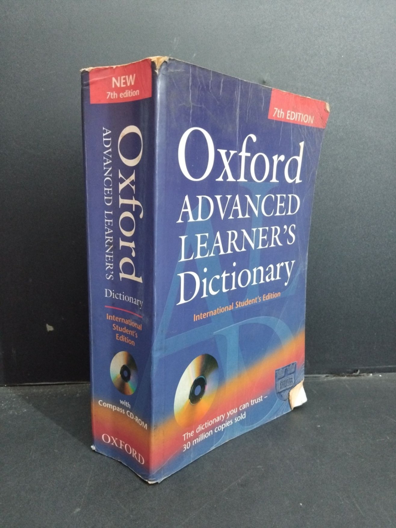 Oxford advanced learner's dictionary mới 60% bẩn bìa, ố, bị ẩm, tróc gáy, tróc bìa HCM1001 Oxford HỌC NGOẠI NGỮ