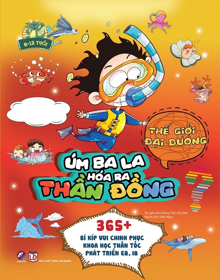 Úm ba la, hóa ra thần đồng - Thế giới đại dương - - LINHLANBOOKS - Sách Mẹ và bé
