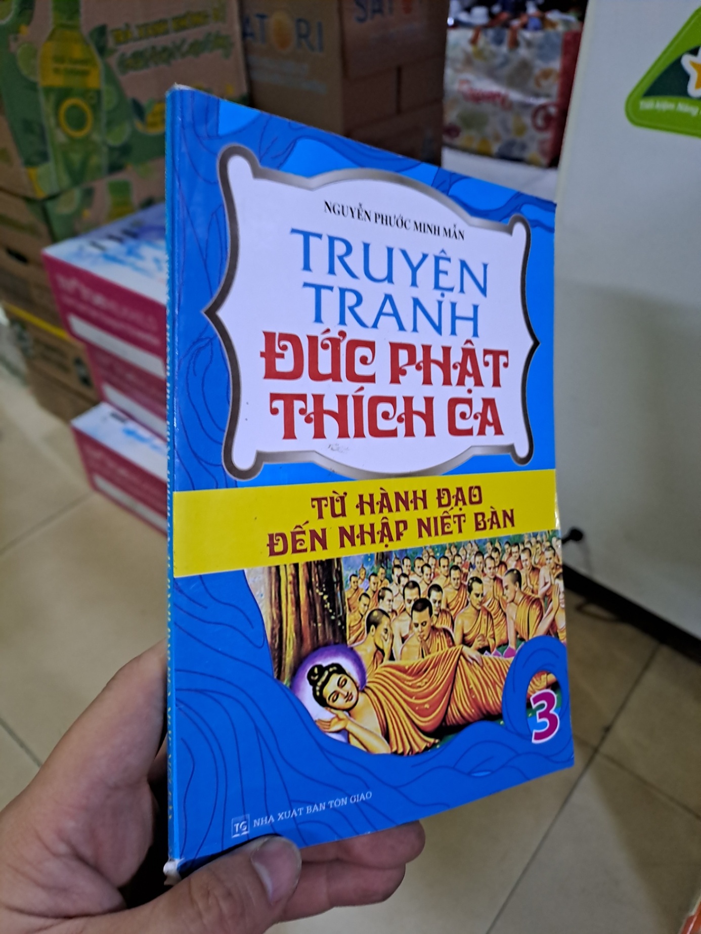 Truyện tranh đức phật thích ca từ hành đạo đến nhập niết bàn mới 90% 2015 Nguyễn Phước Minh Mẫn HCM0808 TÂM LINH - TÔN GIÁO - THIỀN (NSX)