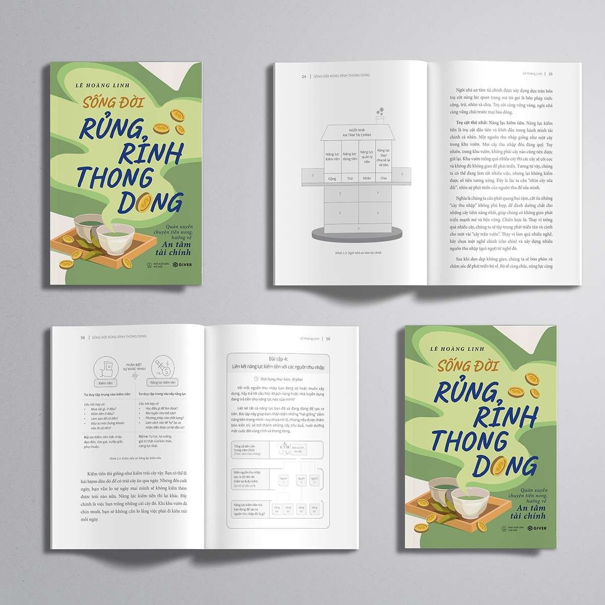 Sống Đời Rủng Rỉnh Thong Dong - Lê Hoàng Linh - GIVER BOOKS - KỸ NĂNG
