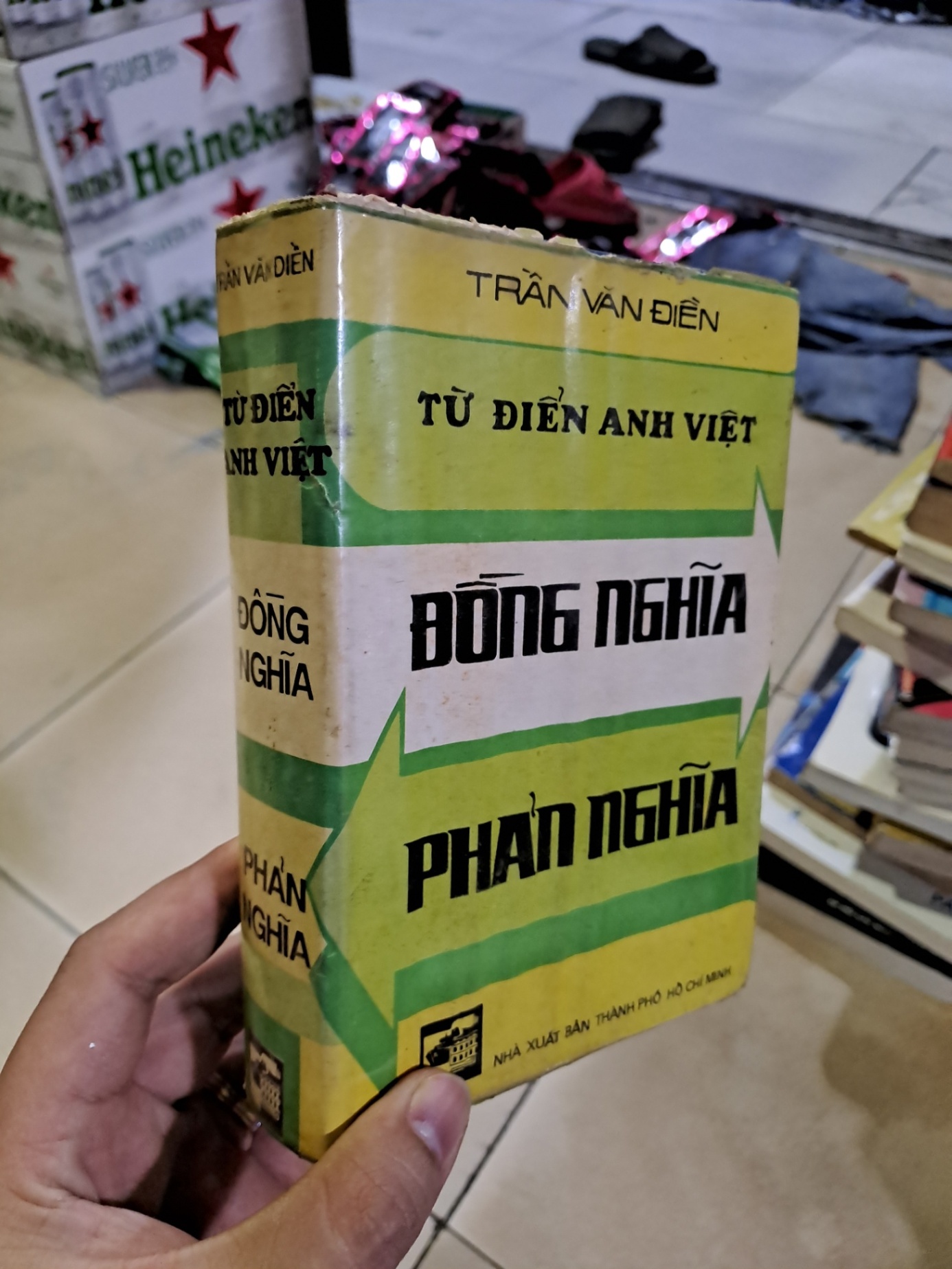 Từ điển anh việt đồng nghĩa phản nghĩa mới 80% ố vàng bìa cứng HCM0308 HỌC NGOẠI NGỮ
