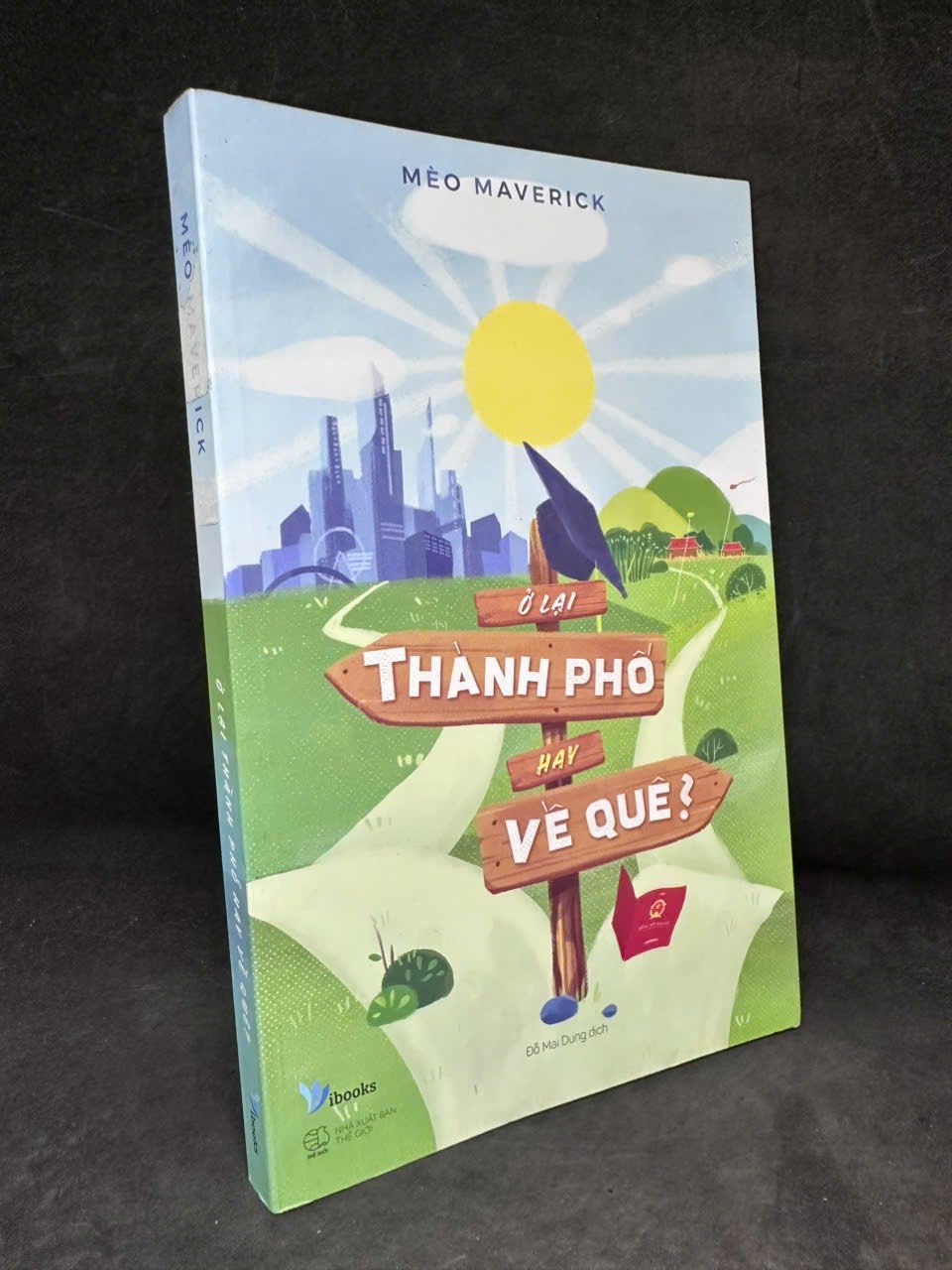 [Phiên Chợ Sách Cũ] Ở Lại Thành Phố Hay Về Quê? - Meo Maverick H0606, 2018 SBM