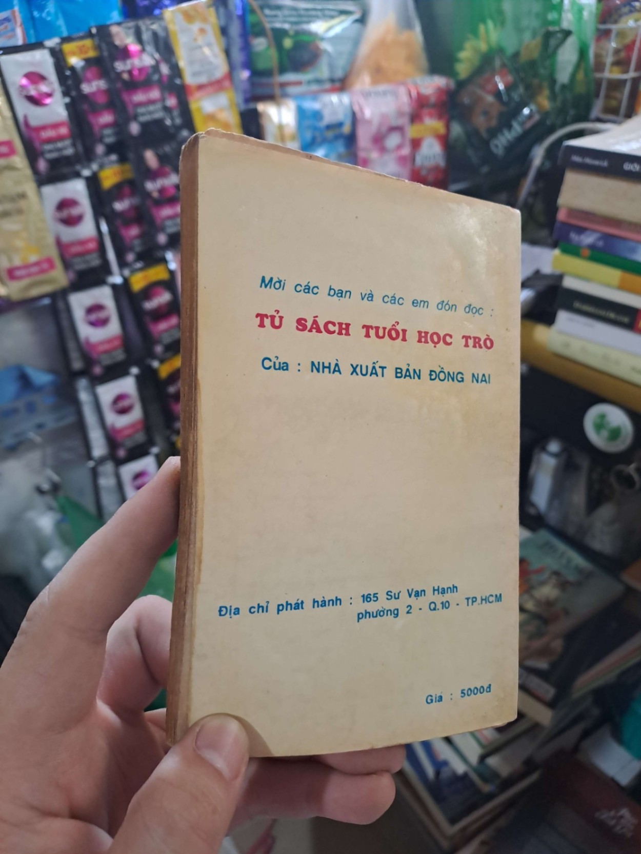Tủ Sách Tuổi Học Trò 1993 mới 80% ố VĂN HỌC HCM3012