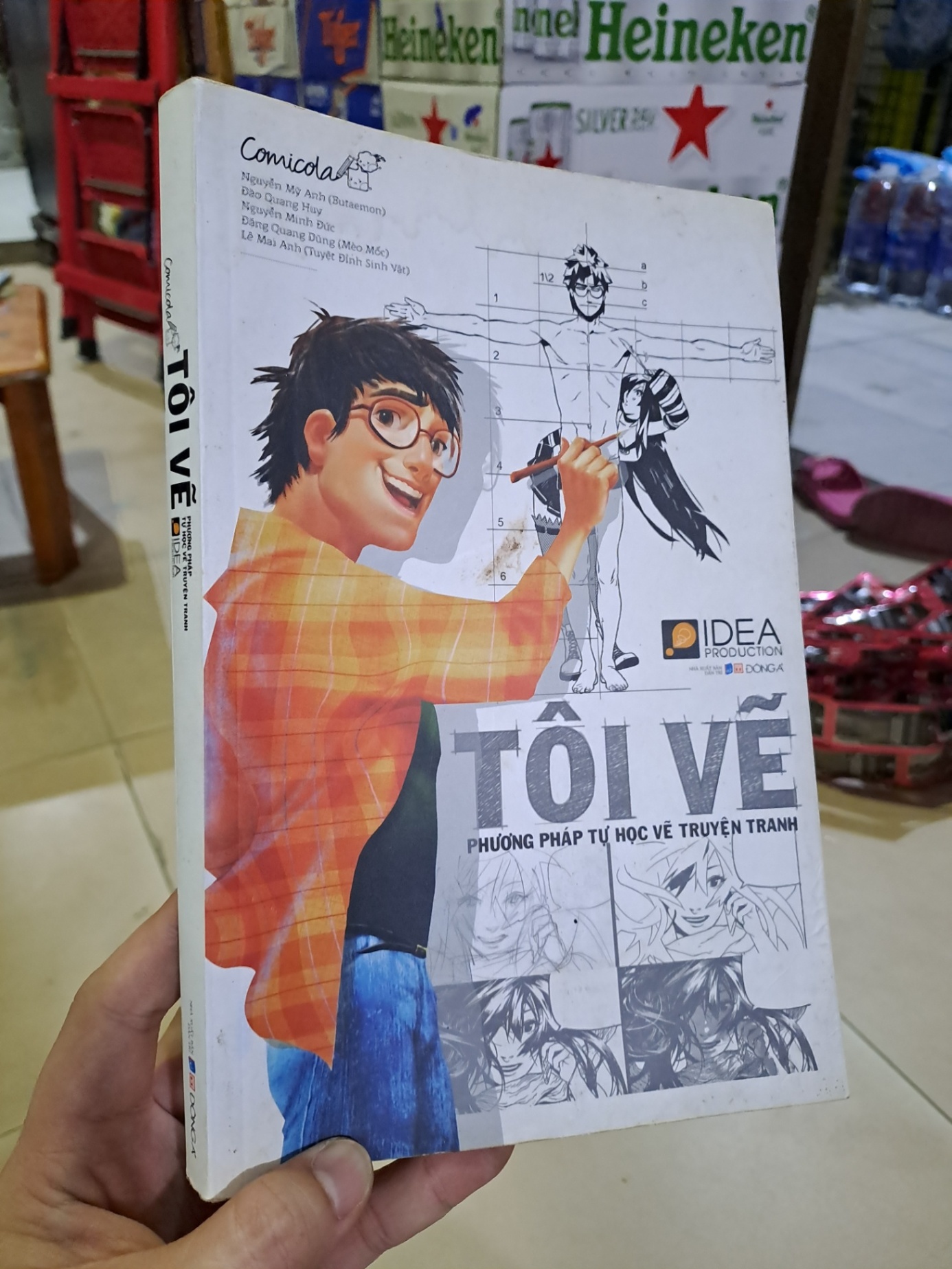 Tôi vẽ phương pháp tự học vẽ truyện tranh mới 70% ẫm 2020 Phan Vũ Linh HCM0308 GIÁO TRÌNH, CHUYÊN MÔN (NSX)