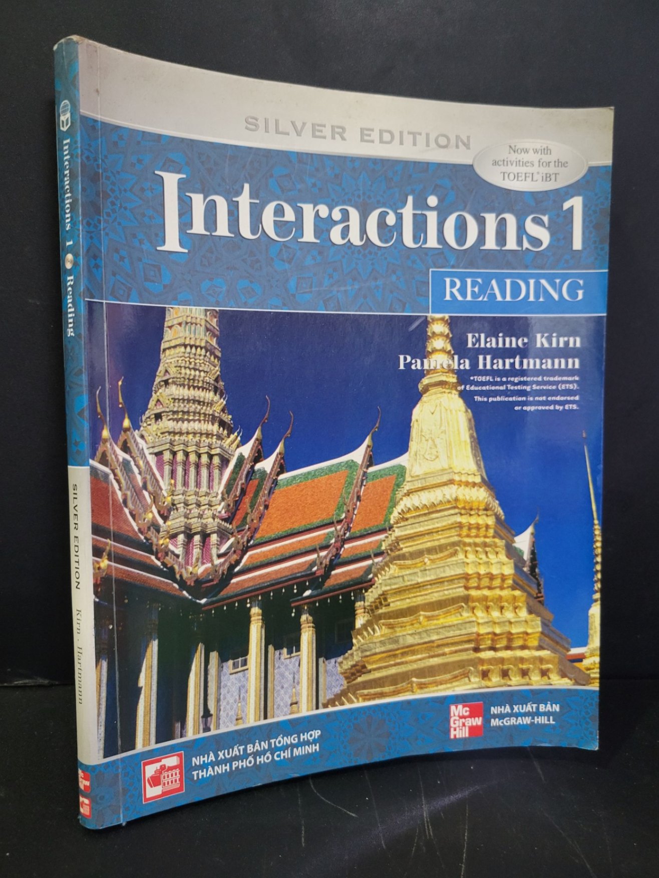 Interactions 1 Reading Silver Edition mới 80% bẩn bìa, ố nhẹ, highlight, tróc gáy, tróc bìa 2009 Elaine Kirn - Pamela Hartmann HCM3004 HỌC NGOẠI NGỮ