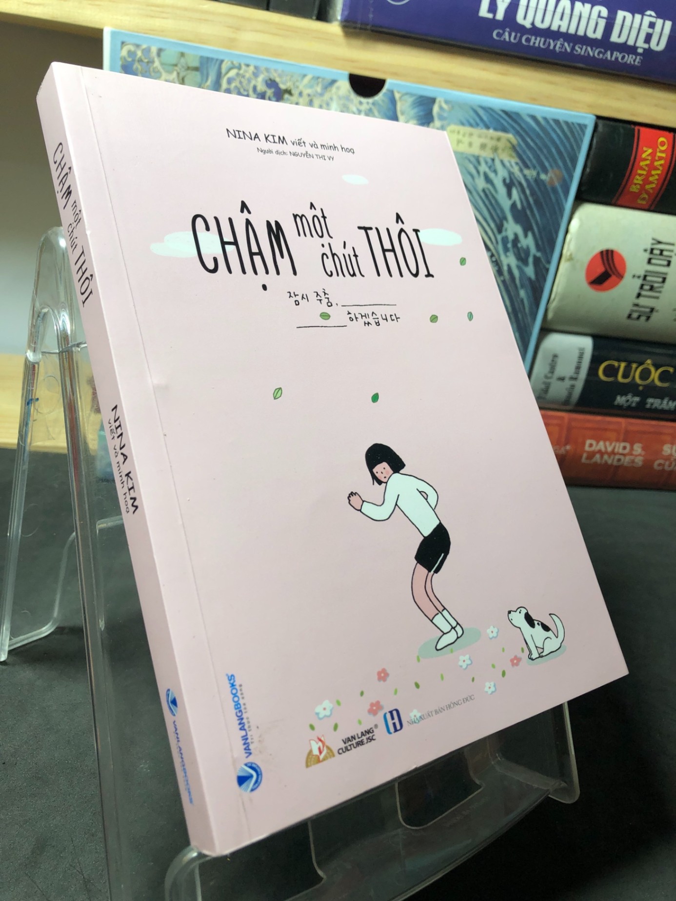 Chậm một chút thôi 2023 mới 90% Nina Kim HPB1409 VĂN HỌC (NSX)