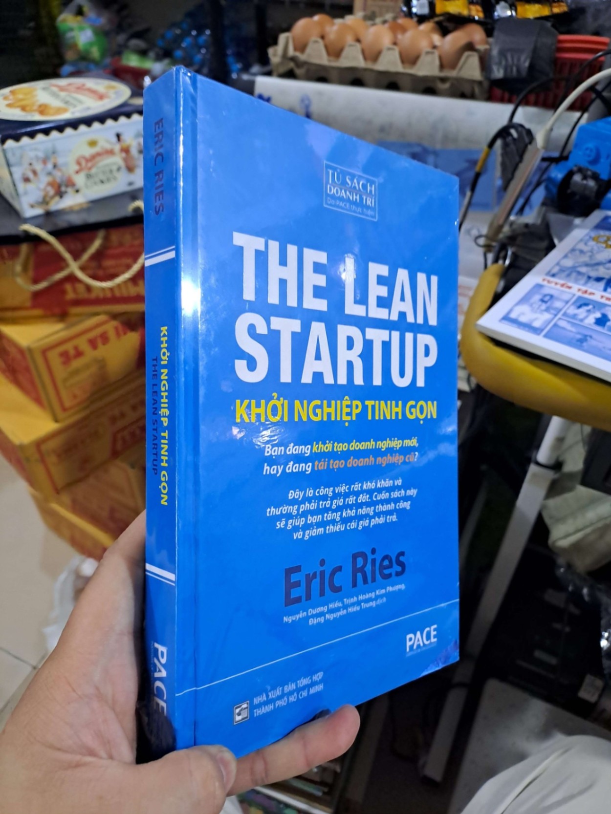Khởi Nghiệp Tinh Gọn - The Lean Startup - Eris Ries - mới 100% bìa cứng - KINH TẾ - TÀI CHÍNH - CHỨNG KHOÁN - HMT3012 (NSX)