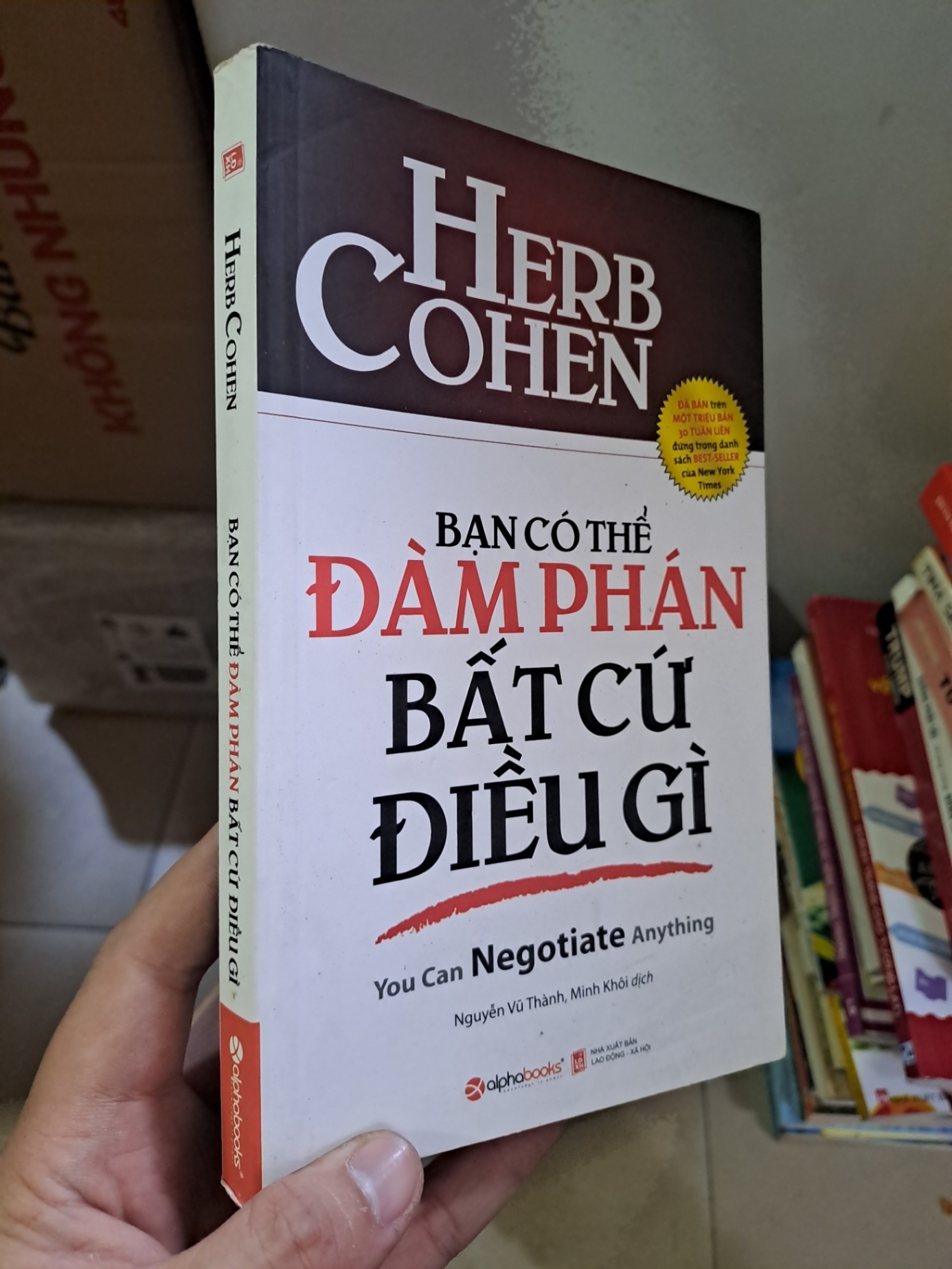 Bạn có thể đàm phán bất cứ điều gì mới 90% 2016 HCM2308 KỸ NĂNG