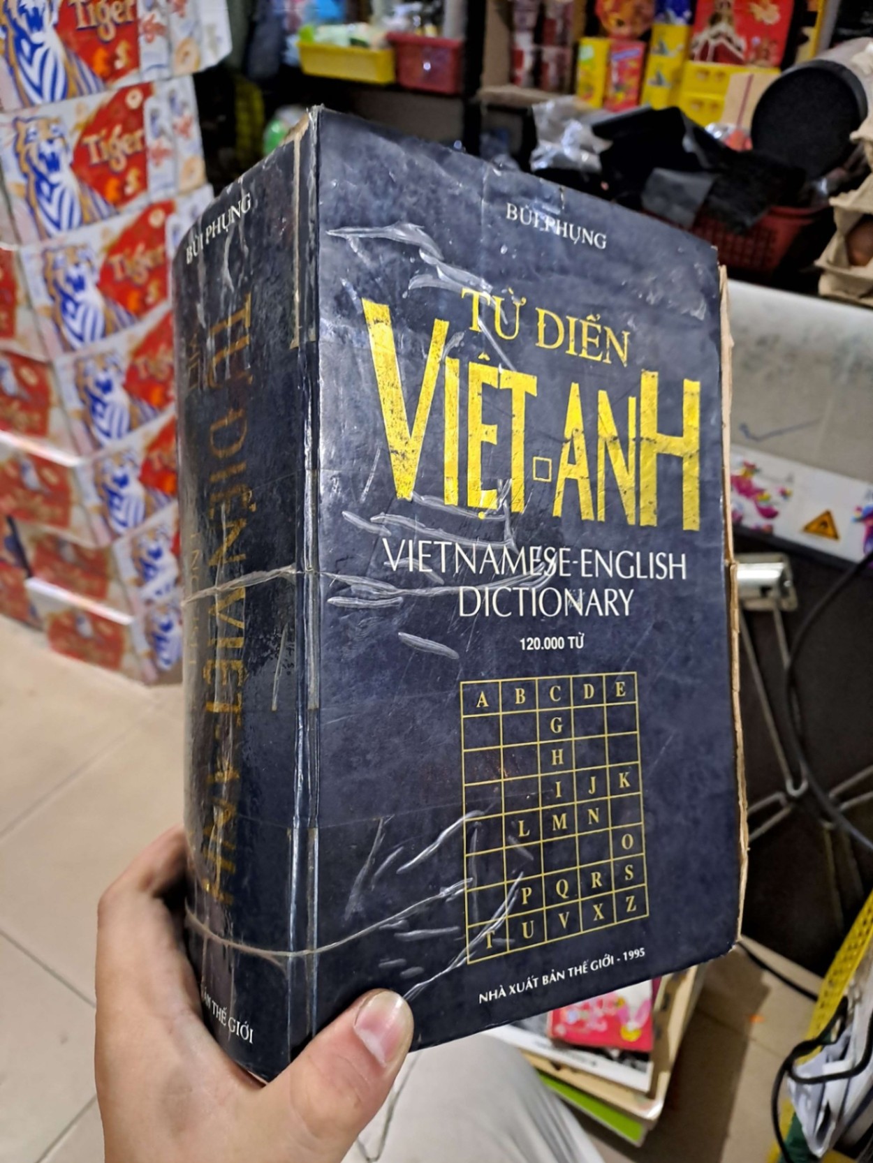 Từ Điển Việt-Anh 1995 - Bùi Phụng - 1995 mới 70% ố bung gáy - HỌC NGOẠI NGỮ - HCM3012