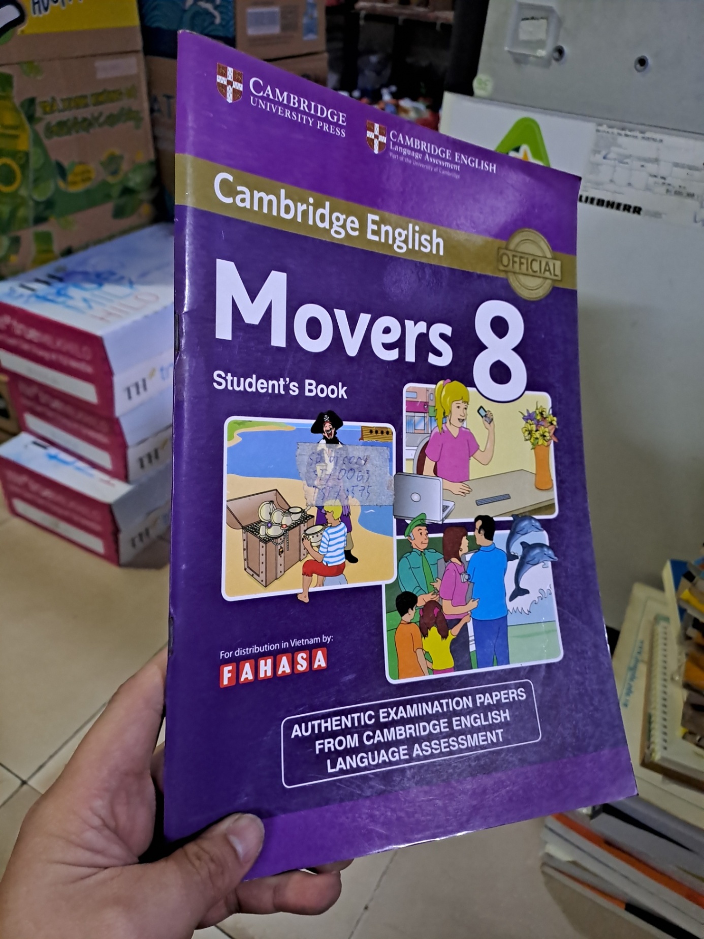 Movers 8 Cambridge English mới 90% chưa viết HCM0808 HỌC NGOẠI NGỮ