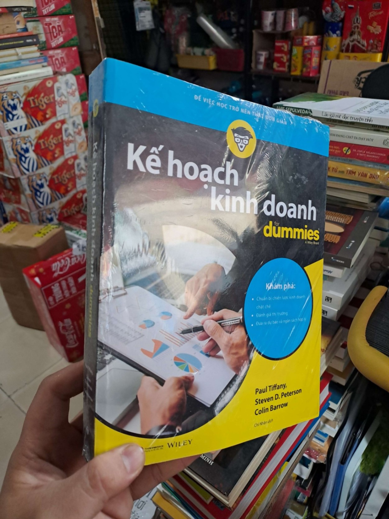 Kế Hoạch Kinh Doanh For Dummies - Paul Tiffany, Steven D Peterson, Colin Barrow - mới 100% - KINH TẾ - TÀI CHÍNH - CHỨNG KHOÁN - HMT3012 (NSX)