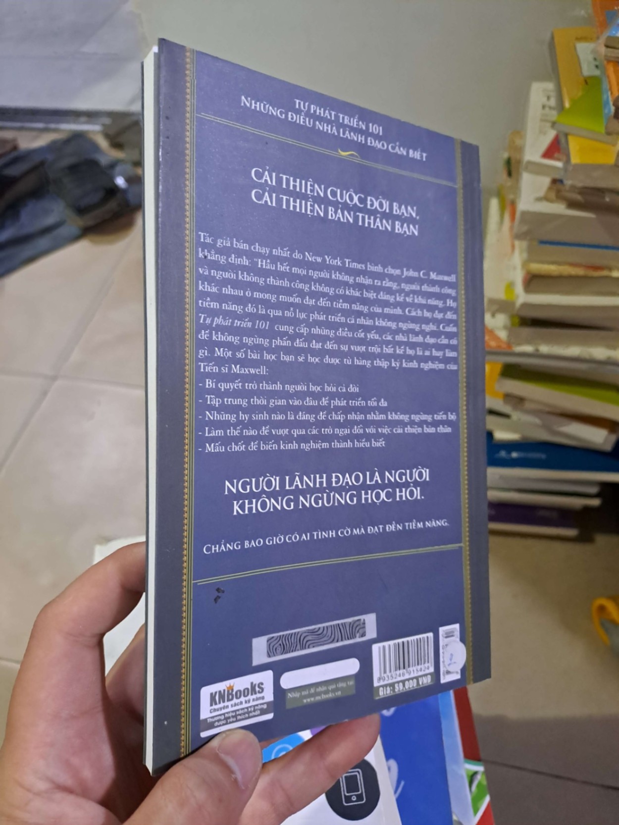 Tự phát triển 101 John C.Maxwell KỸ NĂNG HCM2908 (NSX)
