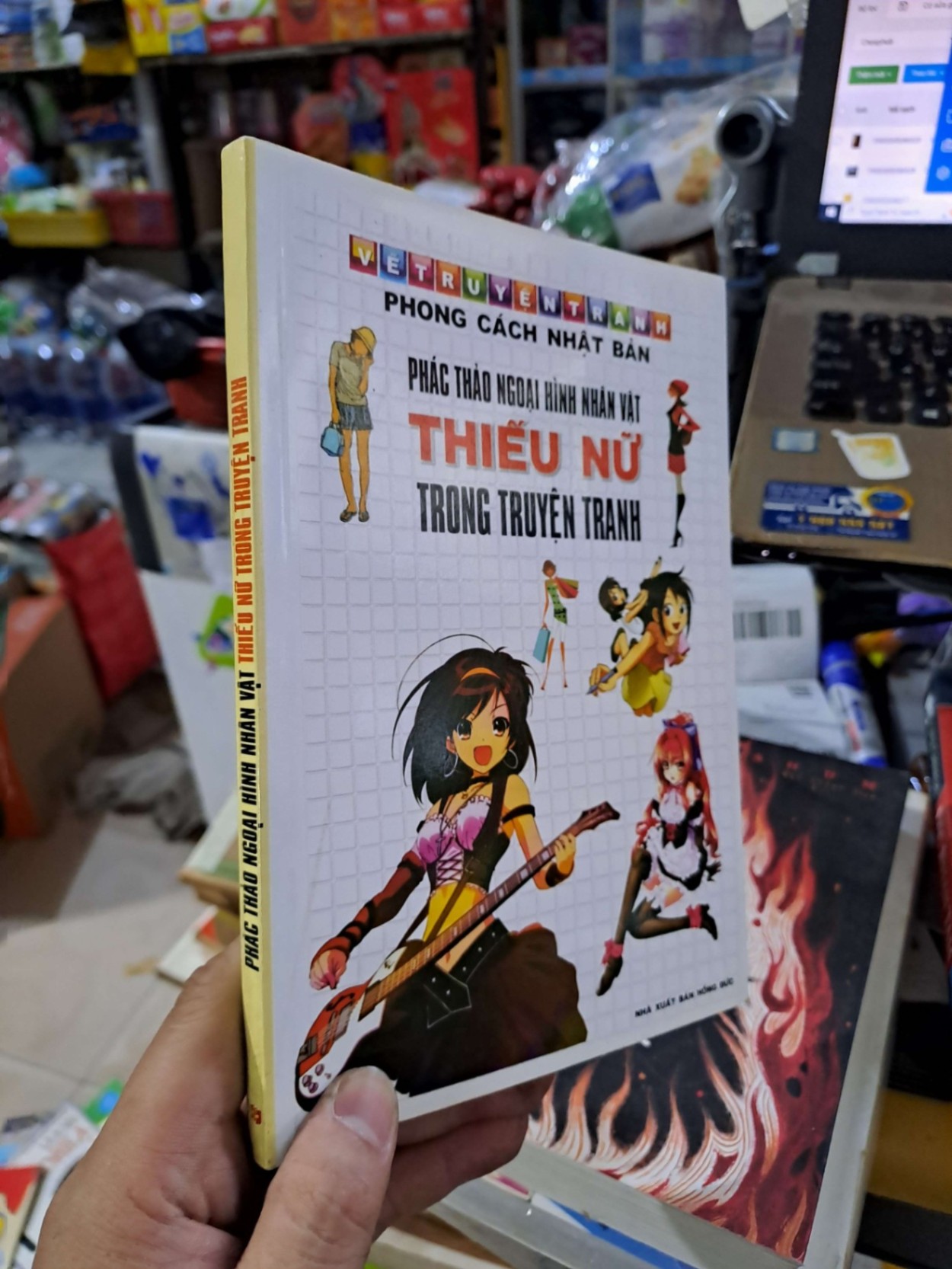 Phong Cách Nhật Bản Phác Thảo Ngoại Hình Nhân Vật Thiếu Nữ Trong Truyện Tranh - Quang Minh - 2012 mới 90% - MẸ VÀ BÉ - HCM3012 (NSX)