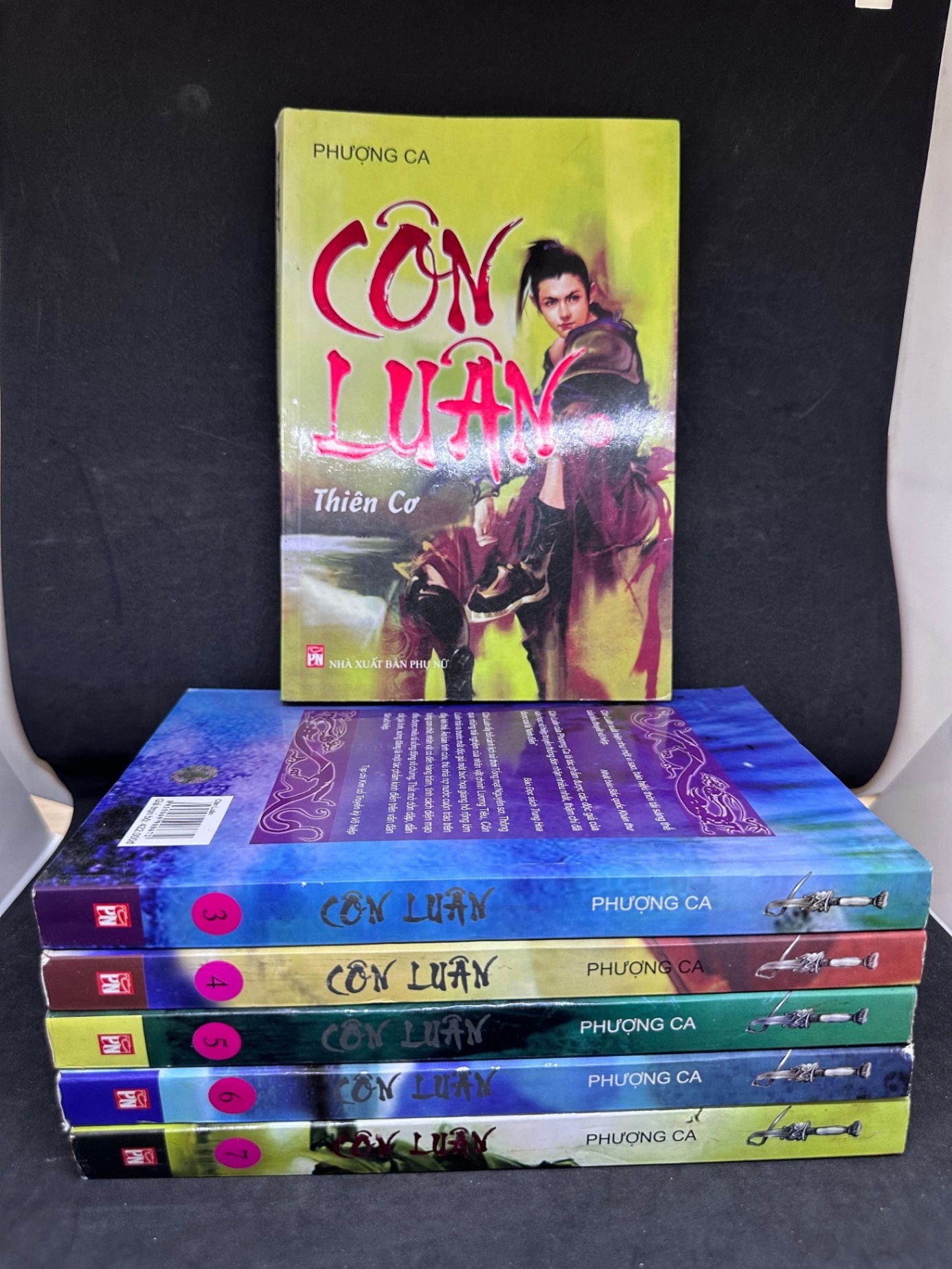 [Phiên Chợ Sách Cũ] Combo 6 cuốn Côn Luân, Tập 2-7, Phượng Ca 2804, 2009 SBM