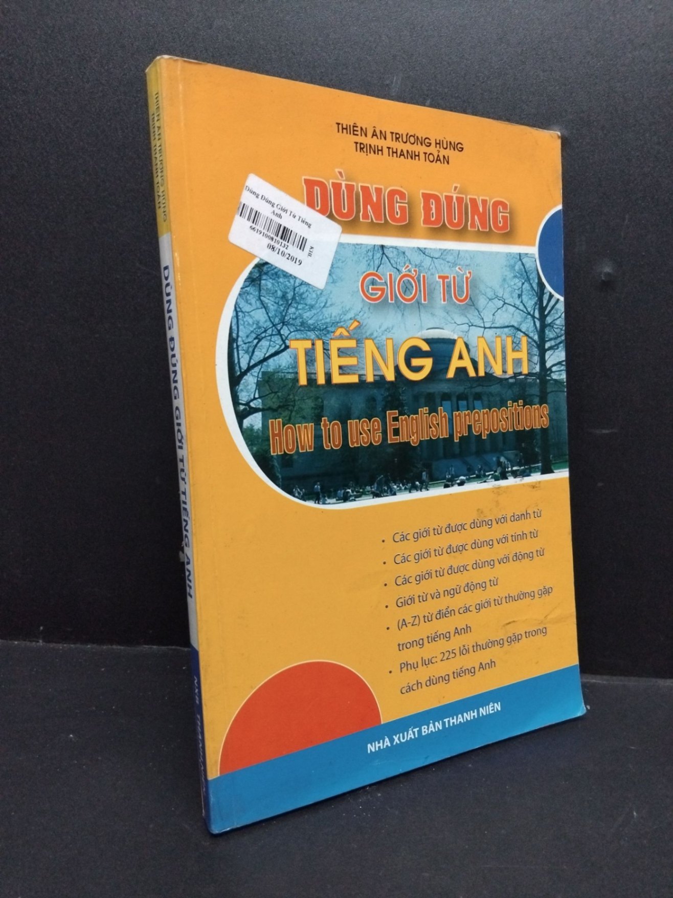Dùng đúng giới từ tiếng anh mới 80% ố HCM2606 Thiên Ân Trương Hùng HỌC NGOẠI NGỮ (NSX)
