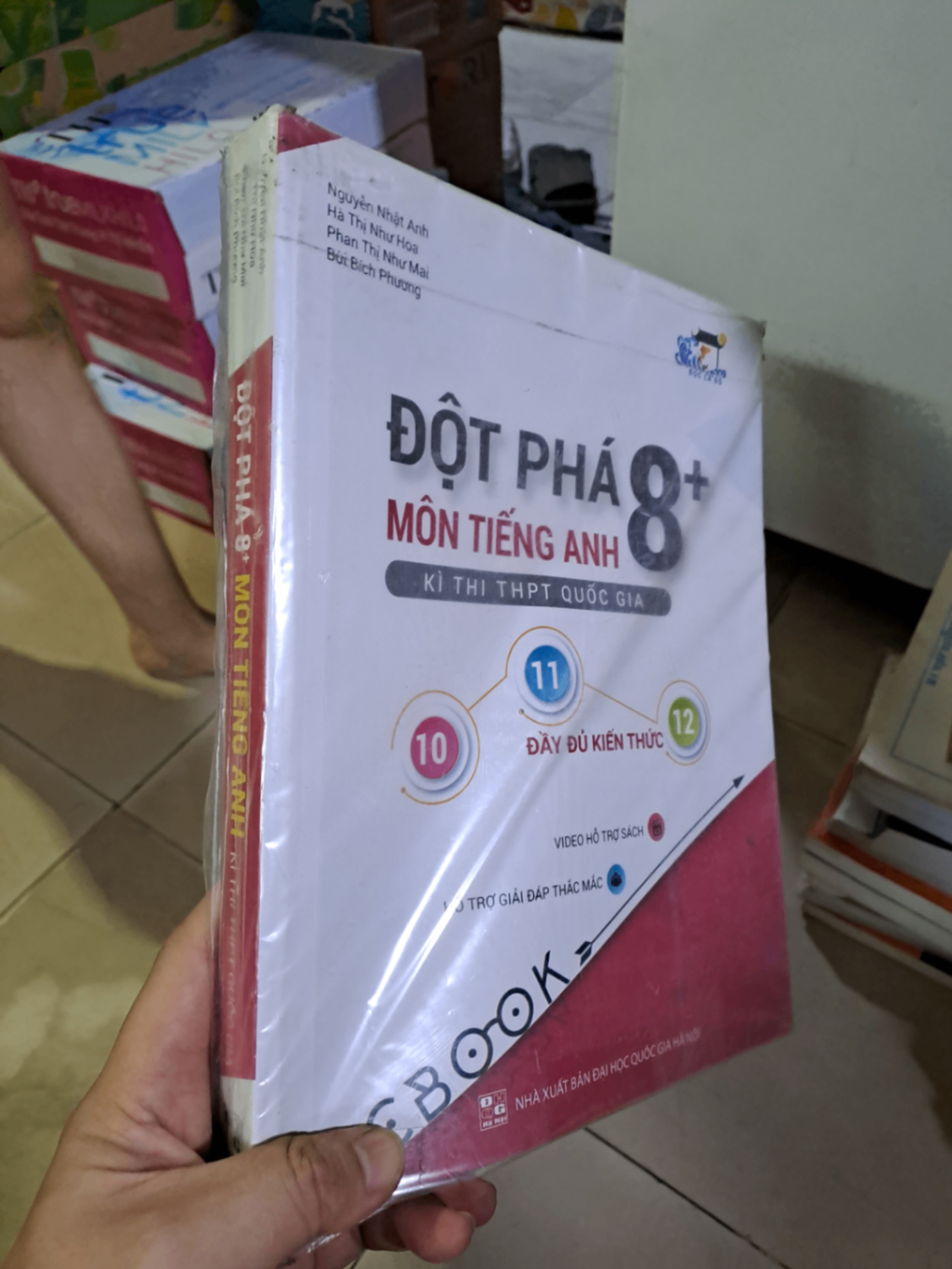 Đột phá 8+ môn tiếng anh kì thi THPT Quốc Gia mới 90% HCM0808 GIÁO KHOA
