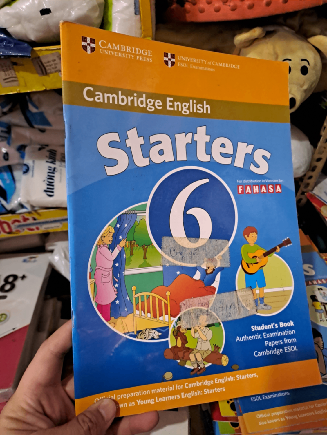 Cambridge English Starters 6 mới 90% HCM0808 HỌC NGOẠI NGỮ