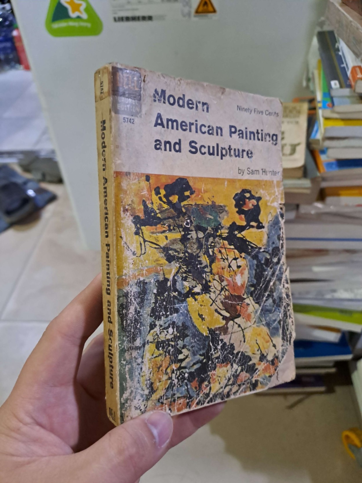 Modern American Painting and Sculpture by Sam Hunter mới 70% ố rách bìa 1962 ENGLISH BOOKS HCM2908