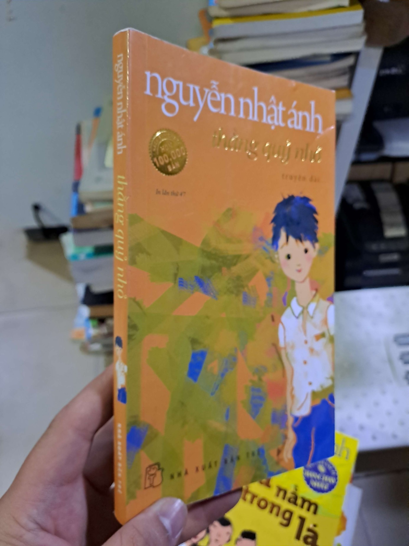 Thằng quỷ nhỏ Nguyễn Nhật Ánh Truyện dài 2021 mới 90% Văn học Việt Nam HCM2908 (NSX)