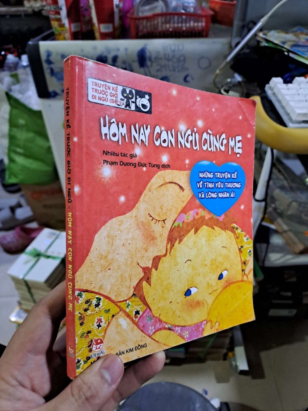 Truyện kể trước giờ đi ngủ hôm nay con ngủ cùng mẹ - Phạm Dương Đức Tùng - - SÁCH ĐỒNG GIÁ 19K - HCM0111 (NSX)